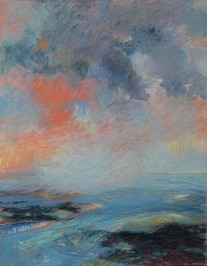 Bay Series #42 | 24″ x 30″ | Acrylic & Oil on Canvas