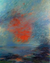 Bay Series #40 | 24″ x 30″ | Acrylic & Oil on Canvas