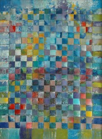 Winter Weaving #1 | 24″ x 18″ | Acrylic & Oil on Canvas