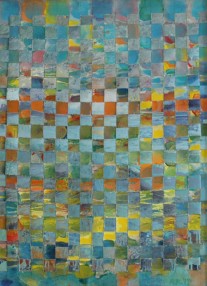 Winter Weaving #2 | 24″ x 18″ | Acrylic & Oil on Canvas