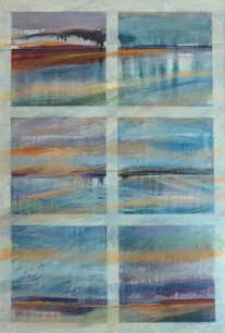 Little Island Series # 13 | 42″ x 28″ | Acrylic & Oil on Canvas